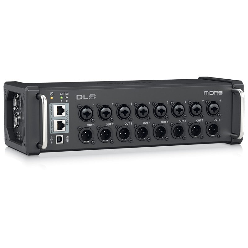 Midas DL8 - Caja de escenario digital de 8 entradas y salidas