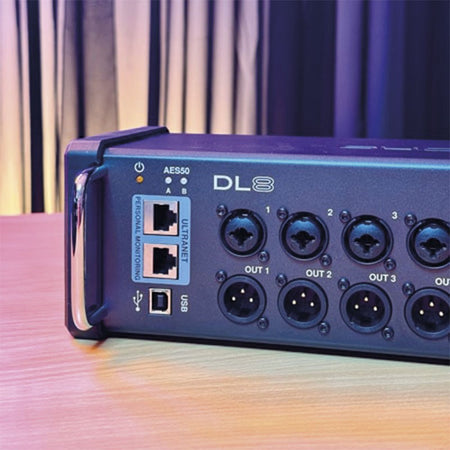 Midas DL8 - Caja de escenario digital de 8 entradas y salidas