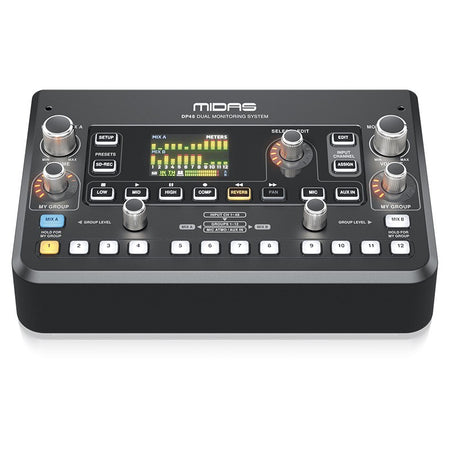 Midas DP48 - Mezclador de monitor personal dual de 48 canales