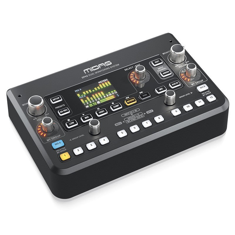 Midas DP48 - Mezclador de monitor personal dual de 48 canales
