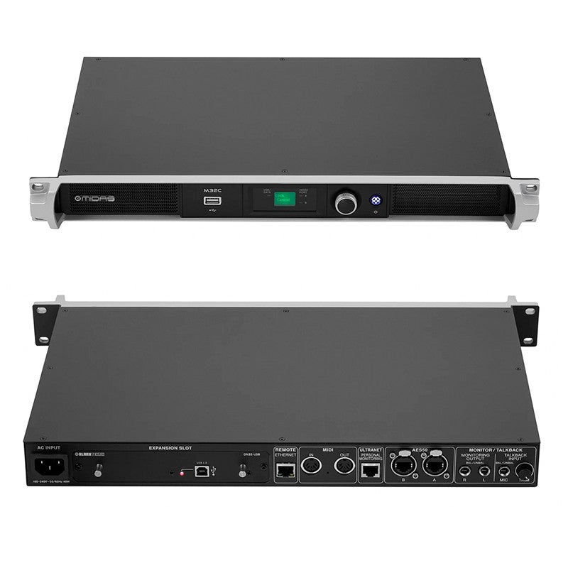 Midas M32C Mezclador Digital Rack - 40 Canales y 25 Buses en 1U