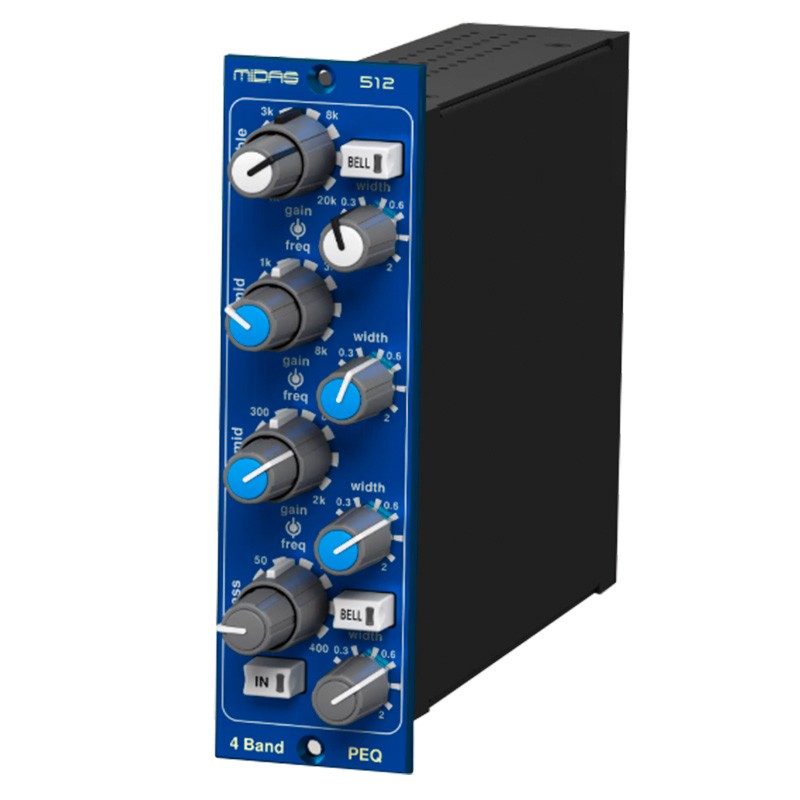 Midas 512 V2 - Ecualizador Paramétrico Serie 500 - Tempo Shop