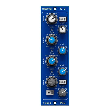 Midas 512 V2 - Ecualizador Paramétrico Serie 500 - Tempo Shop