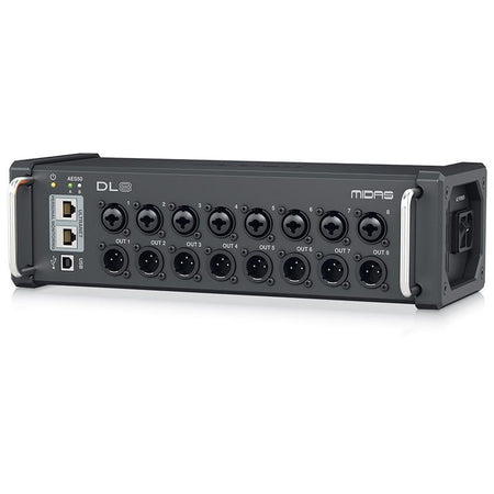Midas DL8 - Caja de escenario digital de 8 entradas y salidas - Tempo Shop