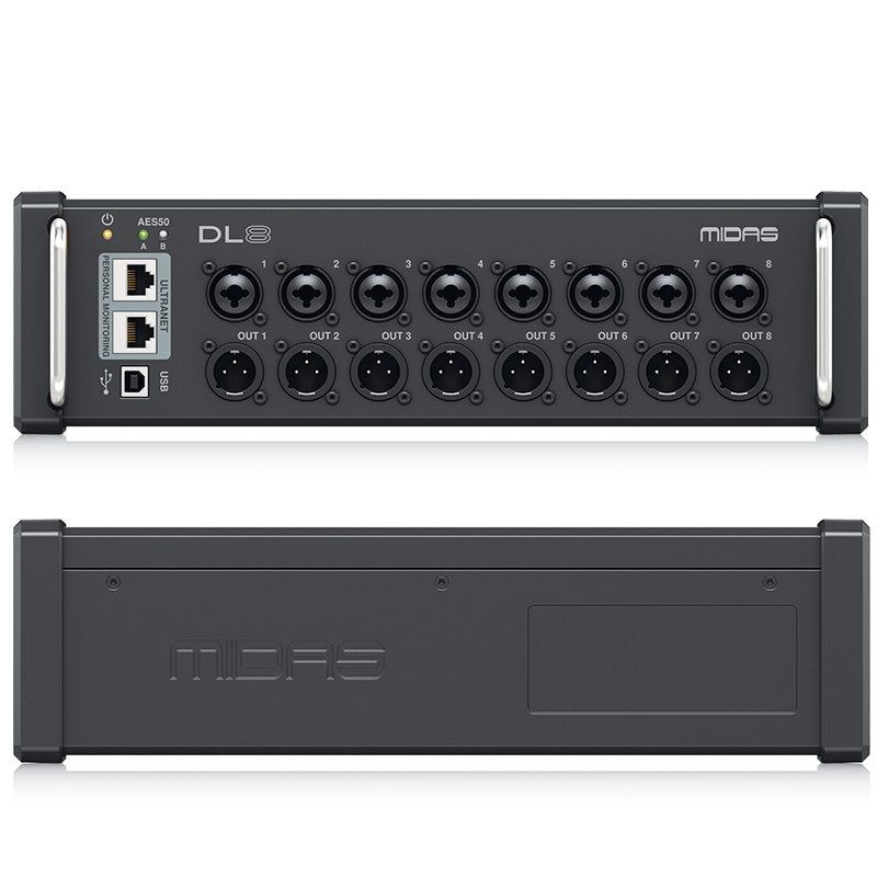 Midas DL8 - Caja de escenario digital de 8 entradas y salidas - Tempo Shop