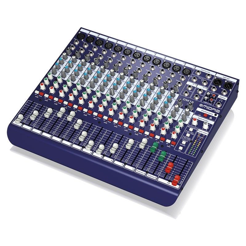 Midas DM16 - Mezclador analógico para estudio y directo - Tempo Shop