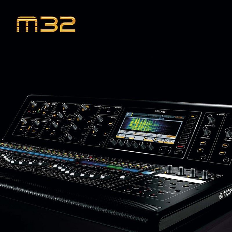 Midas M32 LIVE - Consola digital de 40 canales con grabación multipista - Tempo Shop