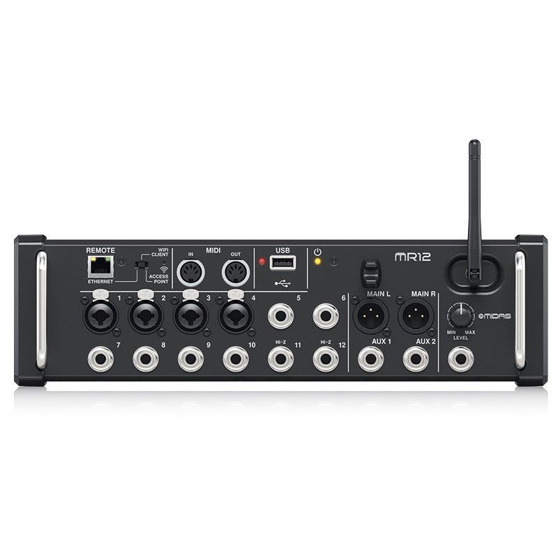 Midas MR12 - Mesa de mezclas digital de 12 entradas - Tempo Shop
