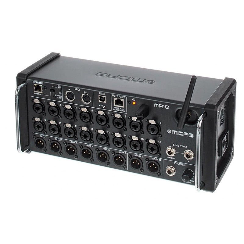 Midas MR18 - Mesa de mezclas digital de 18 entradas - Tempo Shop