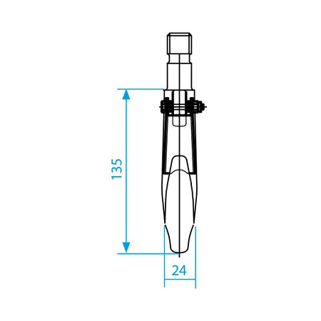MODE 611 D8+ - Motor de cadena 1000 kg con 5m