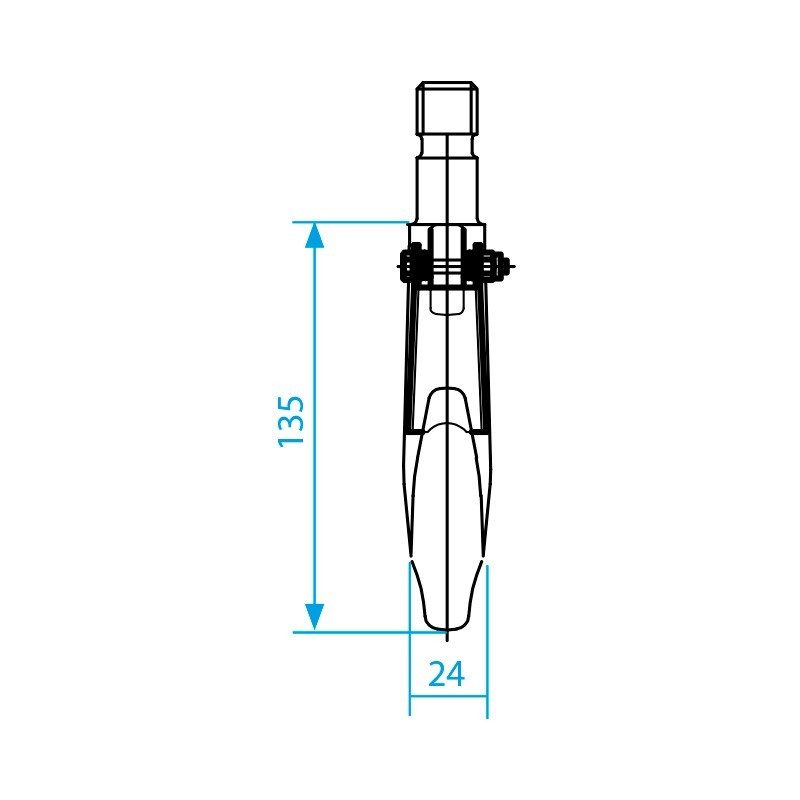 MODE 611 D8+ - Motor de cadena 1000 kg con 30 metros - Tempo Shop