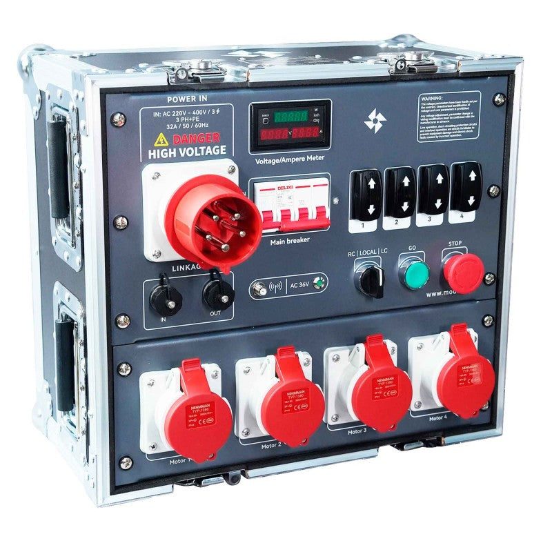 MODE Control Motores 4 Canales - Gestión avanzada con flightcase - Tempo Shop
