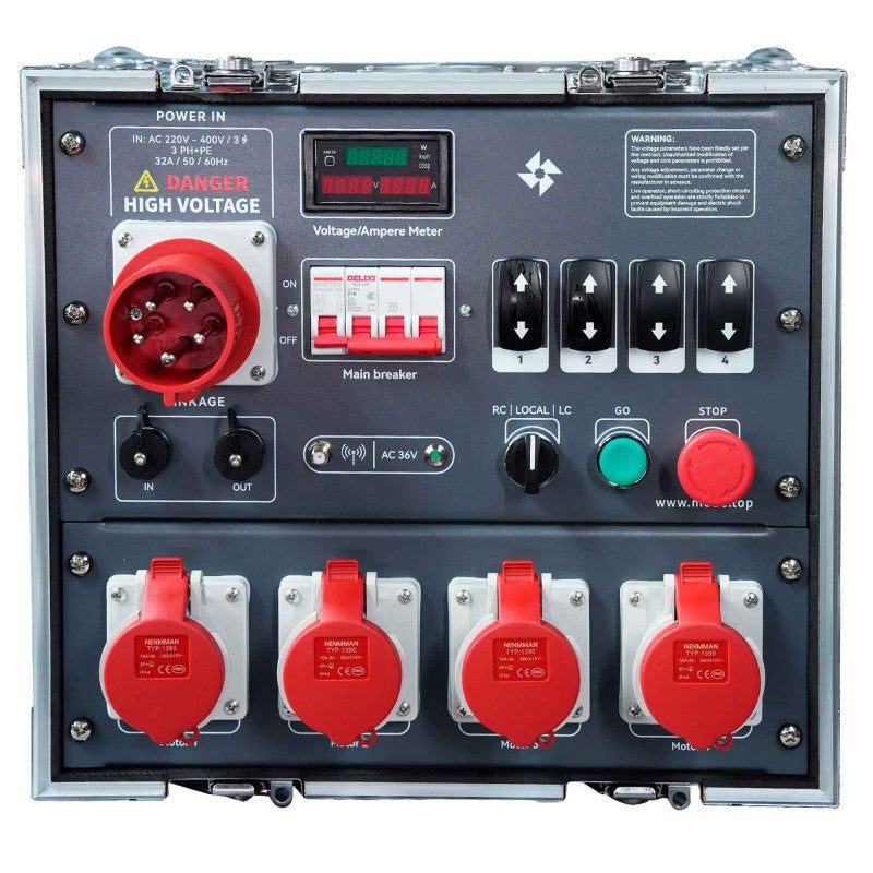 MODE Control Motores 4 Canales - Gestión avanzada con flightcase - Tempo Shop