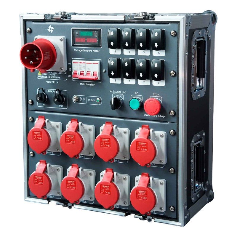 MODE Control Motores 8 Canales - Controlador en Flightcase - Tempo Shop