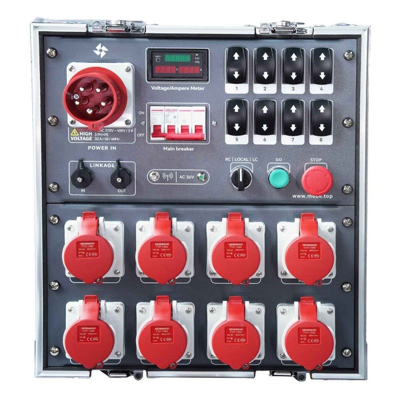 MODE Control Motores 8 Canales - Controlador en Flightcase - Tempo Shop