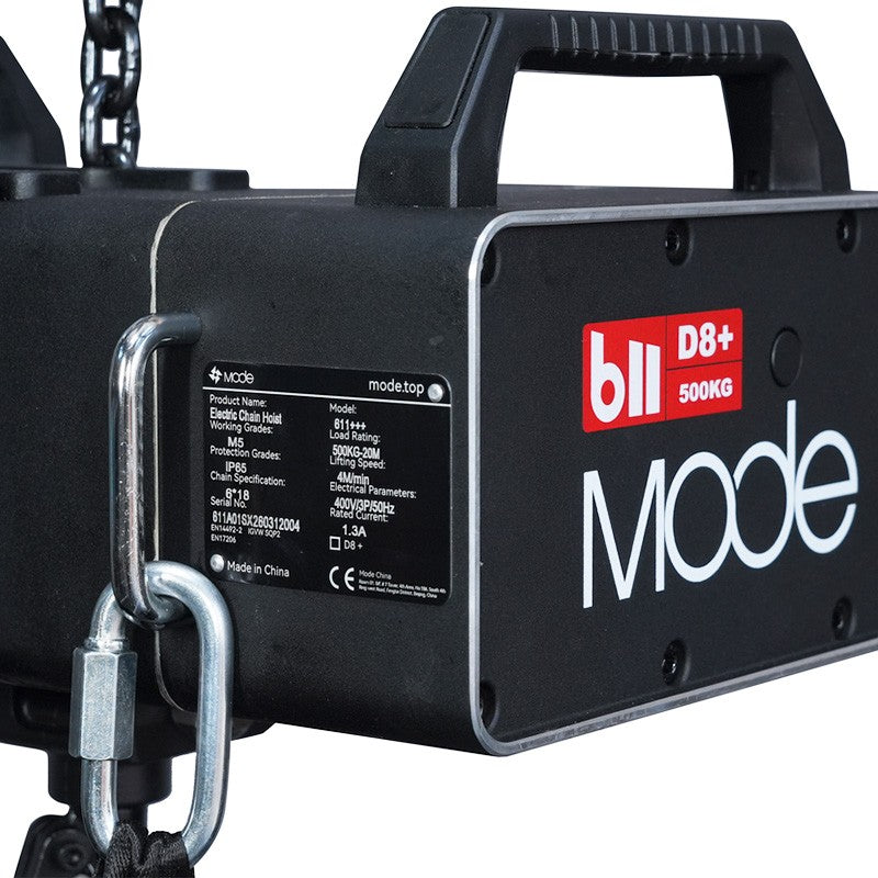 MODE 611 D8+ - Motor de cadena 500 kg para escenarios