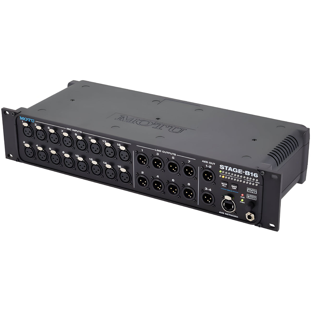 MOTU INTERFACE AVB AUDIO B16 STAGE BOX - Interface de audio híbrida - Tempo Shop