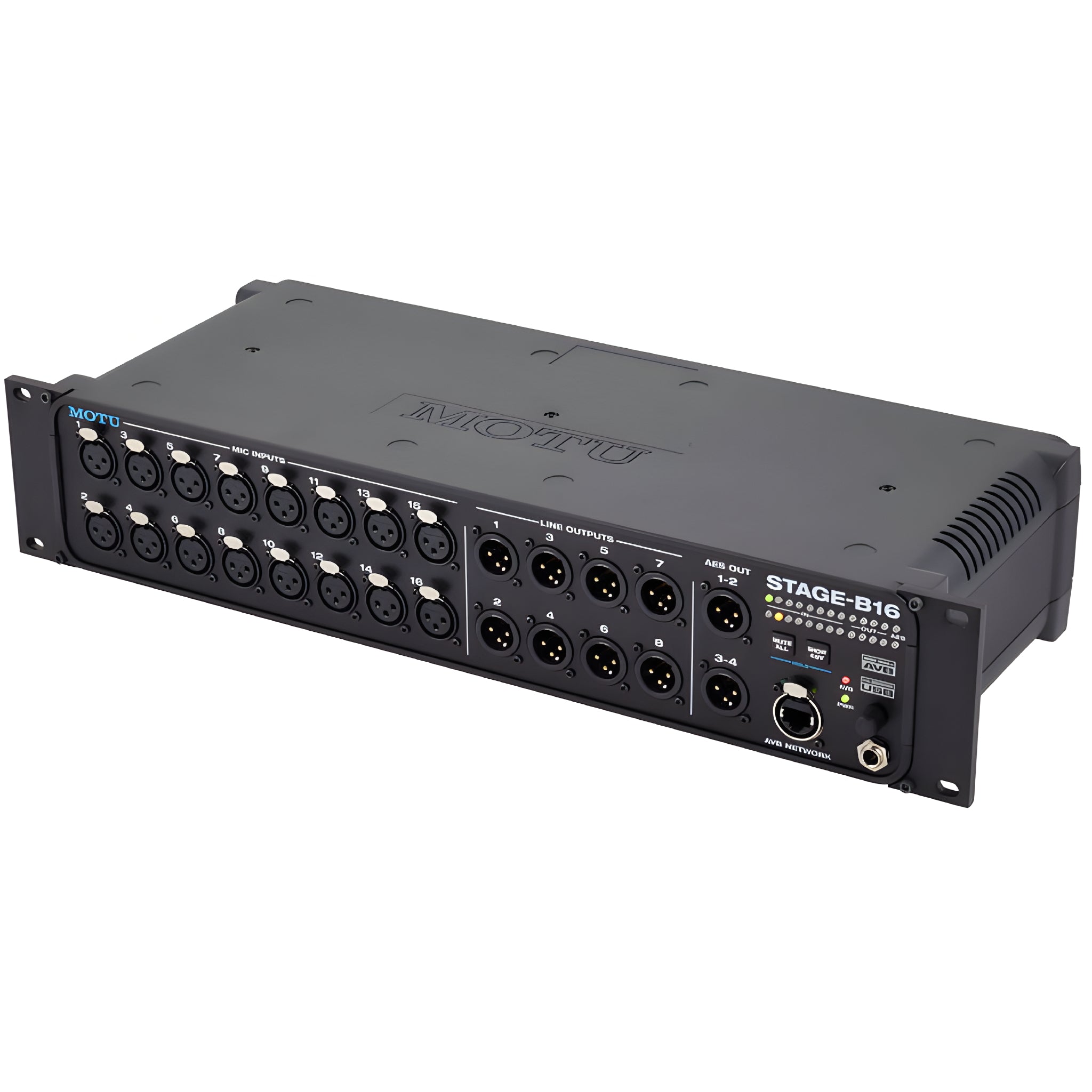 MOTU INTERFACE AVB AUDIO B16 STAGE BOX - Interface de audio híbrida - Tempo Shop