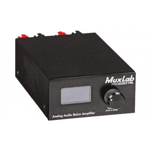 MuxLab 500219-EU - Amplificador de Zona de Audio Analógico 2x30W sobre Cat5e/6 - Tempo Shop