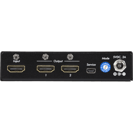 MuxLab 500425 - Distribuidor HDMI 1x2 4K/60 con Downscaling y Soporte HDR - Tempo Shop