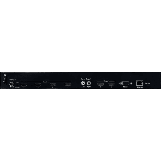 MuxLab 500446 - Procesador de Vídeo HDMI 4x2 4K Quad View con Multiview y Switching Continuo - Tempo Shop