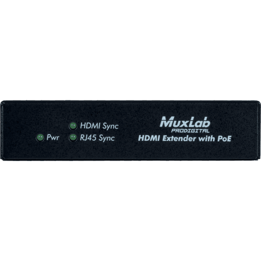 MuxLab 500451-POE-RX - Receptor HDMI sobre HDBaseT con PoE y soporte 4K UHD - Tempo Shop