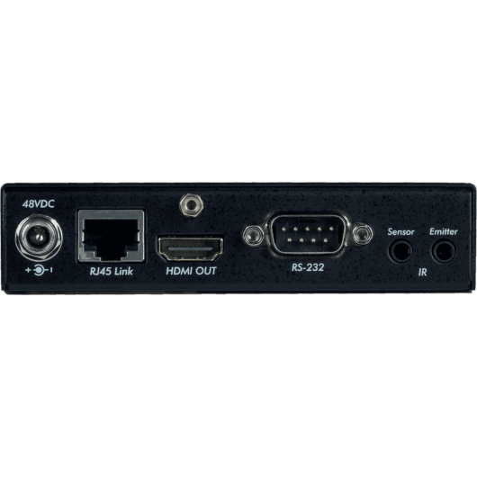 MuxLab 500454-POE-RX - Receptor HDMI RS232 IR HDBaseT 4K con alimentación PoE - Tempo Shop
