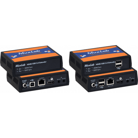 MuxLab 500457 - Kit Extensor KVM HDMI y USB 2.0 HDBaseT (4K/60Hz hasta 100m) - Tempo Shop