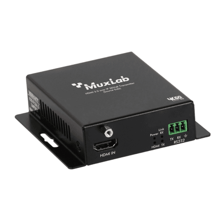 MuxLab 500709-TX - Transmisor HDMI 2.0 sobre IP SDVoE 10Gb por Fibra Óptica - Tempo Shop