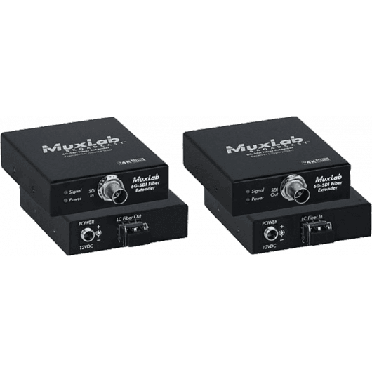 MuxLab 500712 - Kit de extensión de fibra óptica 6G-SDI Monomodo LC - Tempo Shop