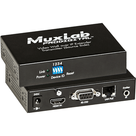 MuxLab 500754-TX - Transmisor HDMI sobre LAN Gigabit para Video Wall - Tempo Shop