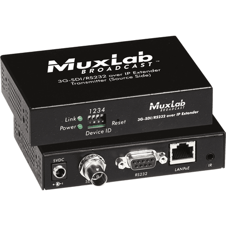 MuxLab 500756-TX - Transmisor 3G-SDI sobre IP para Redes Gigabit y Video Wall - Tempo Shop