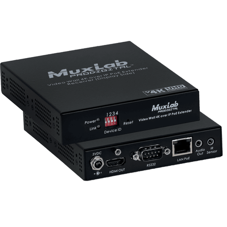 MuxLab 500759-RX - Receptor HDMI 4K sobre IP con PoE - Tempo Shop