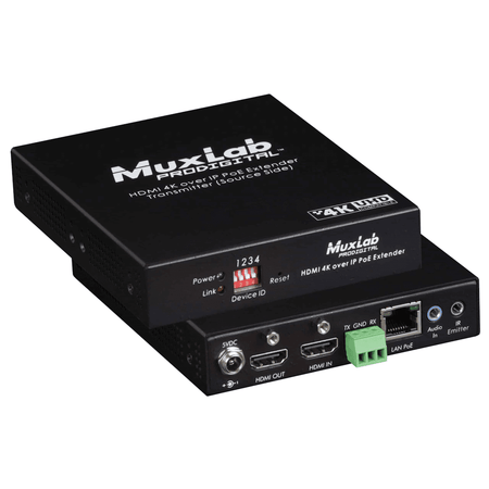 MuxLab 500759-TX-HLO - Transmisor HDMI 4K sobre IP con Salida Local - Tempo Shop