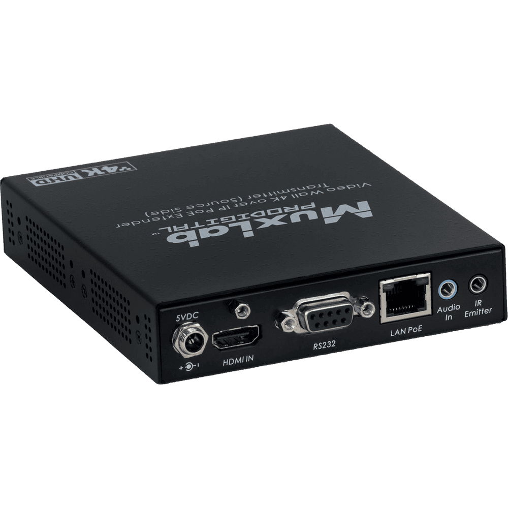 MuxLab 500759-TX - Transmisor HDMI 4K sobre IP con PoE - Tempo Shop