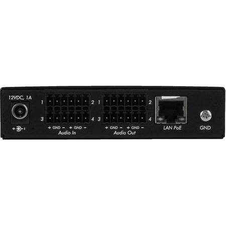 MuxLab 500765 - Pasarela de Audio Dante 4 Canales con PoE - Tempo Shop