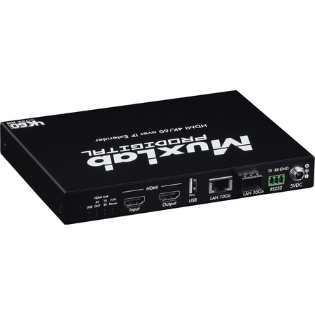 MuxLab 500766 - Transmisor AV sobre IP 4K/60 sin compresión UTP - Tempo Shop