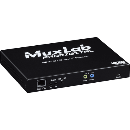 MuxLab 500766 - Transmisor AV sobre IP 4K/60 sin compresión UTP - Tempo Shop