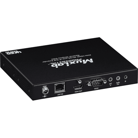 MuxLab 500800-RX - Receptor KVM sobre IP 4K/60 con PoE - Tempo Shop