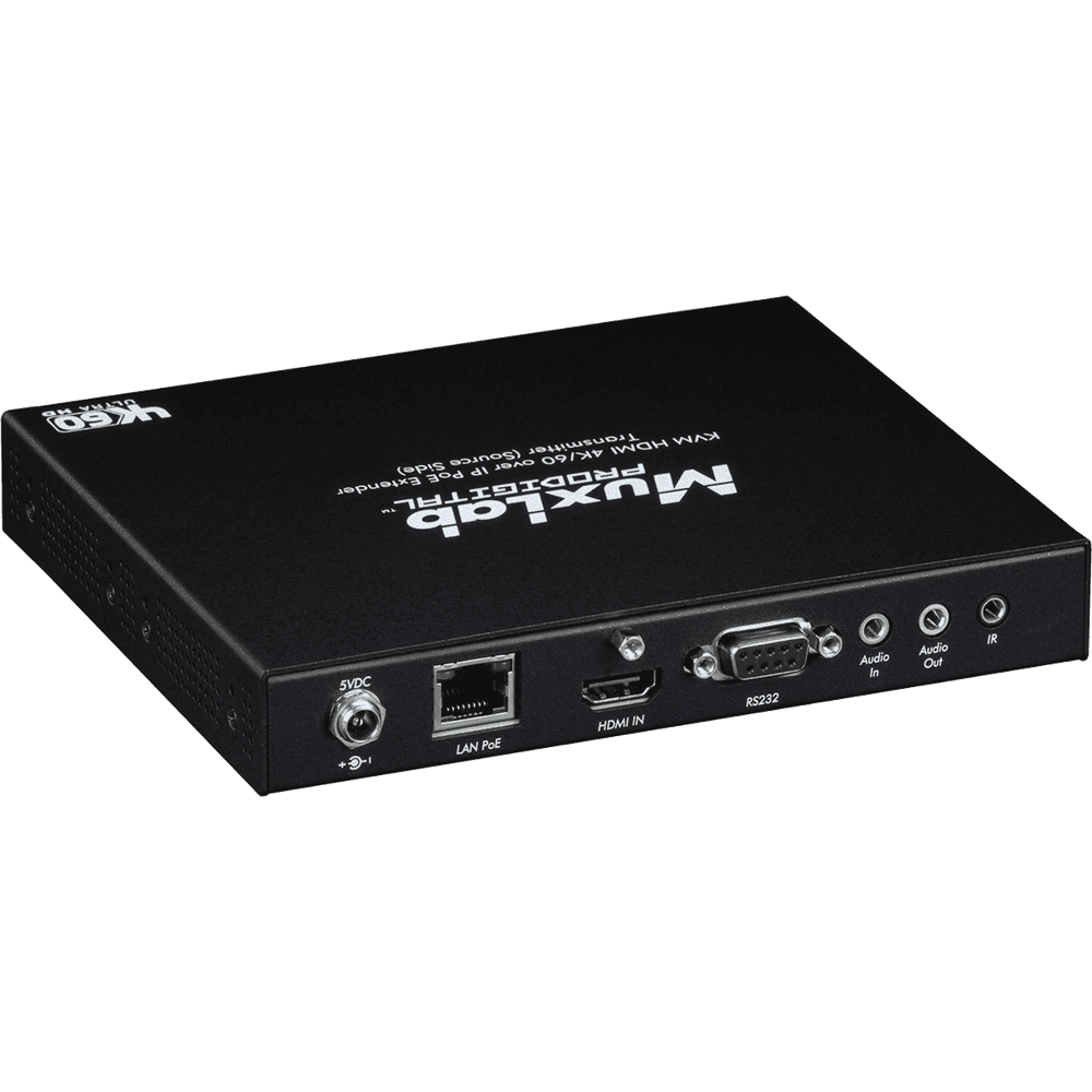 MuxLab 500800-TX - Transmisor KVM sobre IP 4K/60 - Tempo Shop