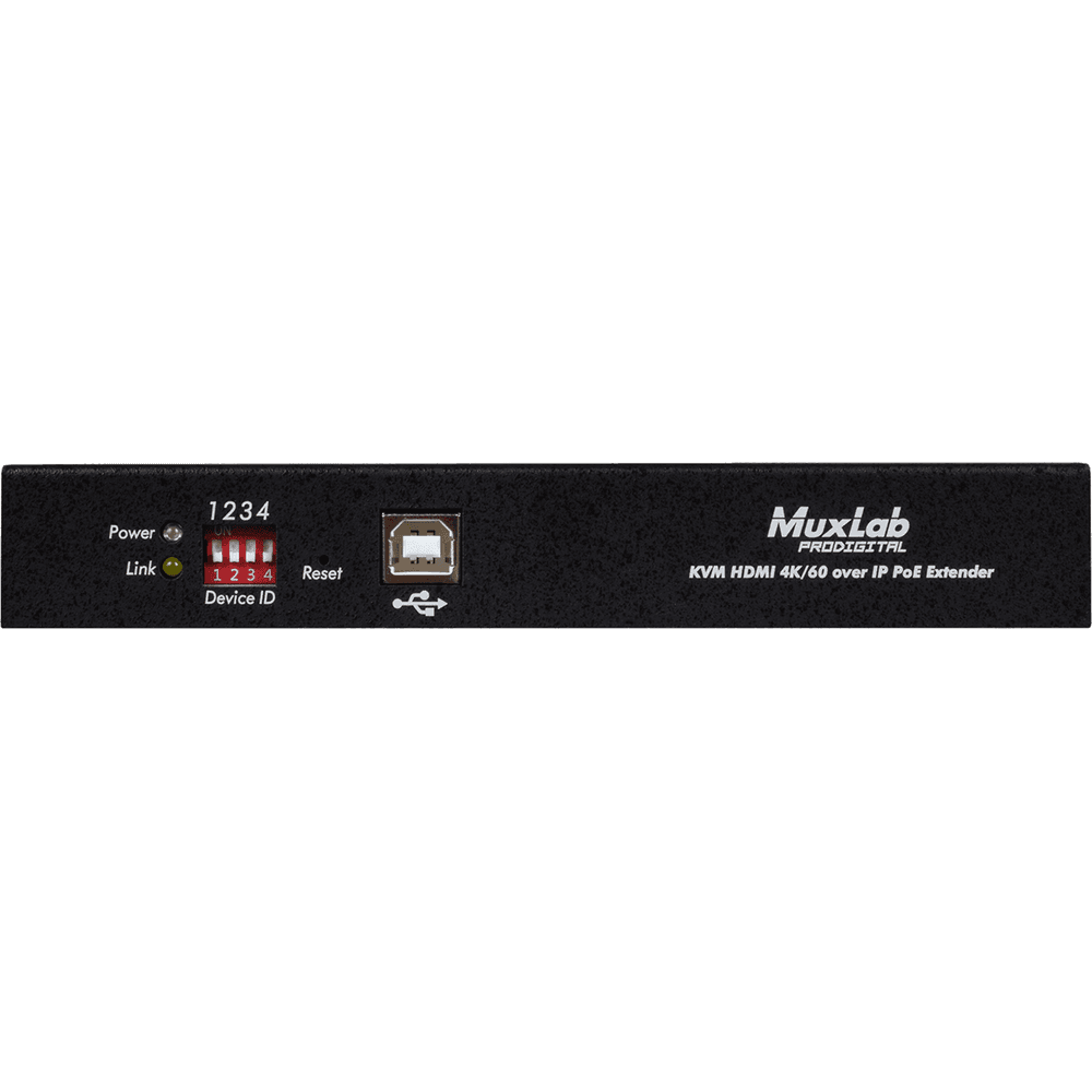 MuxLab 500800-TX - Transmisor KVM sobre IP 4K/60 - Tempo Shop