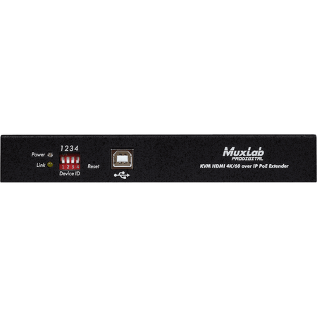 MuxLab 500800-TX - Transmisor KVM sobre IP 4K/60 - Tempo Shop