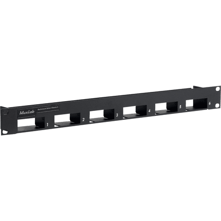 MuxLab 500902 - Chasis Enrackable para 6 Baluns (2U) - Tempo Shop