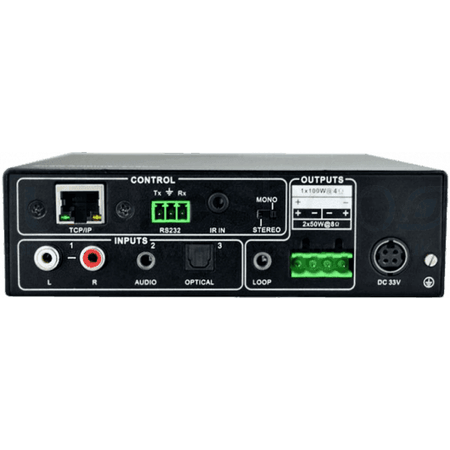 MuxLab IMU-500217-EU - Amplificador de Zona de Audio 100W Class D con Entradas Analógicas y Digitales - Tempo Shop