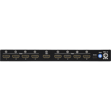 MuxLab IMU-500427 - Distribuidor HDMI 1x8, 4K/60 - Solución profesional para distribución de señal de ultra alta definición -