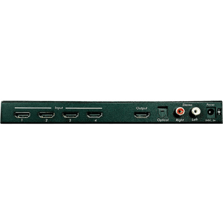 MuxLab IMU-500437 - Selector HDMI 4x1 4K/60 con extracción de audio y soporte ARC - Tempo Shop