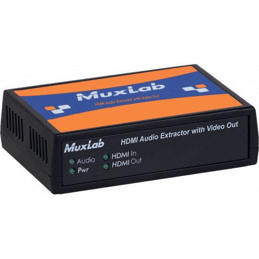 MuxLab IMU-500439 - Extractor de Audio HDMI 2.0 con Downmix Dolby y DTS 4K/60Hz - Tempo Shop
