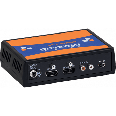 MuxLab IMU-500439 - Extractor de Audio HDMI 2.0 con Downmix Dolby y DTS 4K/60Hz - Tempo Shop