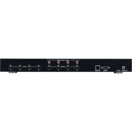 MuxLab IMU-500444 - Matriz HDMI 4x4 4K/60 - Conmutación Profesional UHD - Tempo Shop