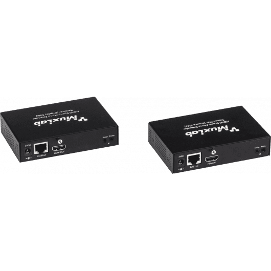 MuxLab IMU-500451 - Kit Extensor HDMI 4K HDBaseT con IR (70m) - Tempo Shop